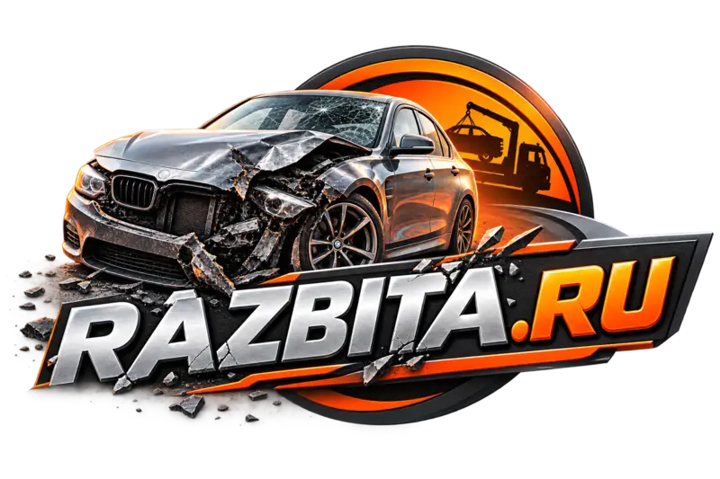 Логотип РАЗБИТА.РУ — выкуп битых авто